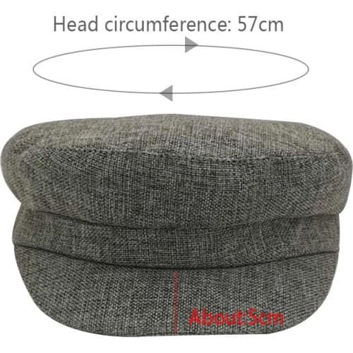 Hot Sale Spring Fashion Women Hat British Style Warm Black Retro Newsboy Caps Military Octagonal Cap Female Visor Caps