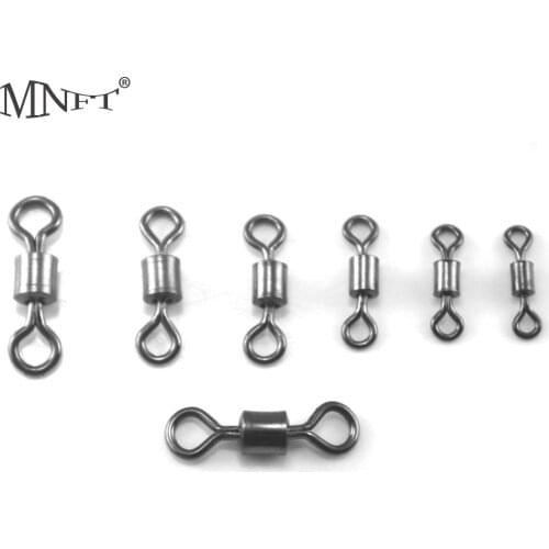 MNFT 400Pcs High Tensile Strength Solid Rings Fishing Connector Stainless Steel Anti Corrosion Fishing Tackle Tools