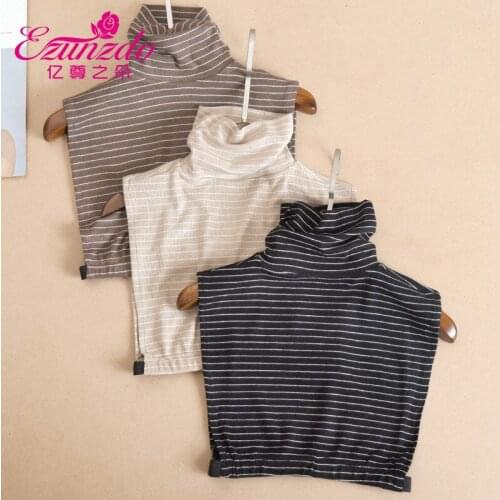 Fashion Fake Turtleneck Collar Women New Stand Shirt Fake False Collar Woman Detachable Collar Shirt Female Neckwear