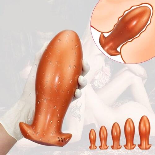 Huge anal plug buttplug erotic products for adults 18 silicone plugs big butt plug anal balls vaginal anal expanders bdsm toys