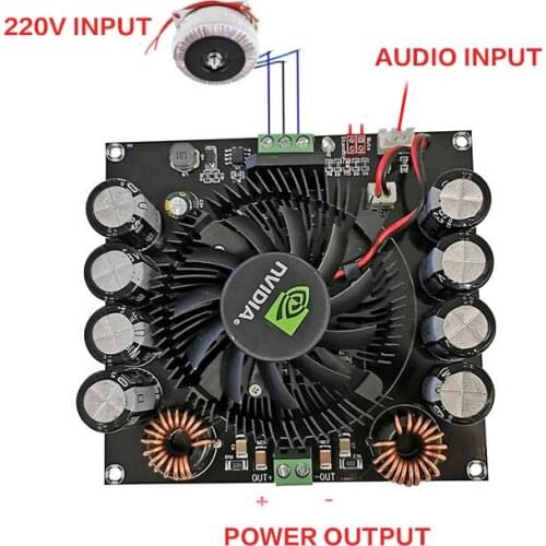 420W Digital Power Amplifier Board AC24V TDA8954TH Super High Power Amplifier Board Audio Amplification Pure Post-level AD