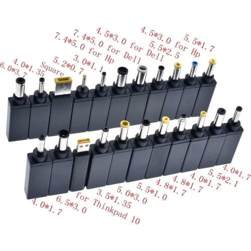 Notebook Power Converter TYPE-C Female To Dc Power Adapter Public Scam PD Fast Charge for Lenovo Acer Laptop Adapter