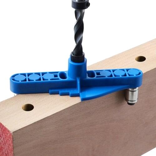 6/8/10mm Dowel Jig with Center Scriber Self Centering Drill Guide Inch Marking Gauge for Carpenter Tools