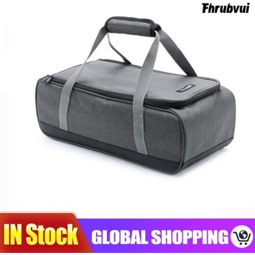 Stove storage bag picnic basket outdoor camping gas stove, gas canister, pot carry bag storage sack Picnic bag
