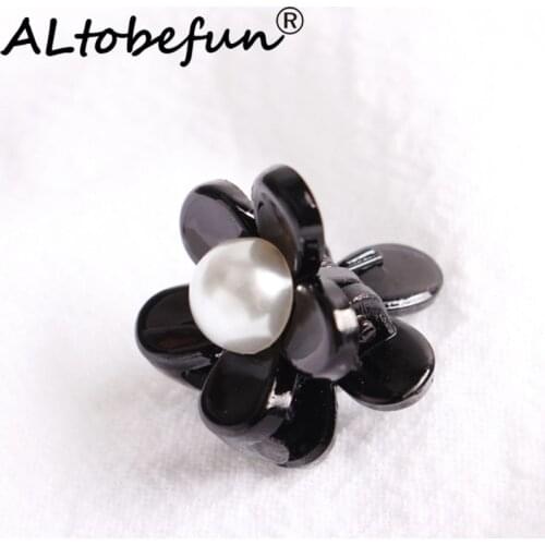 ALTOBEFUN Women Hair Claws Hair Accessories Small Grip Paw Hairpin Plastic Basics Pins for Ladies Girls 2cm Hair clip AFC136
