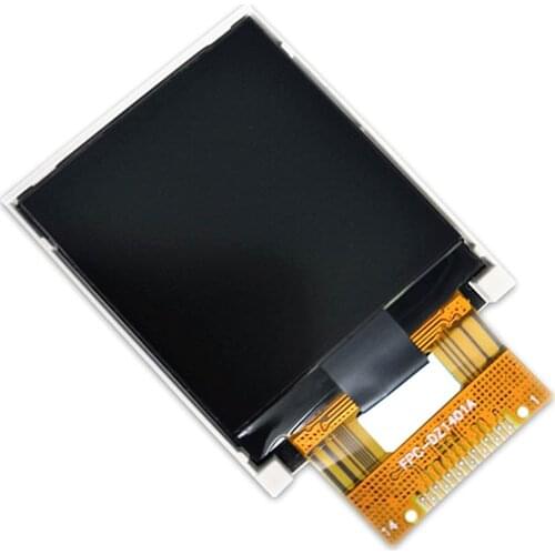 1.44 inch TFT serial port LCD display 14PIN ST7735S drive 128x128 HD full color welding wide viewing angle 0.8mm pitch
