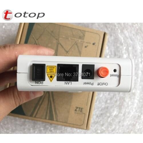 100% Original New ZTE F643 GPON ONU ONT FTTH SFU Router Mode FTTH FTTO with 1GE Port English Firmware
