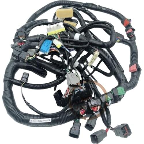 203-06-71731 203-06-71730 For Excavator Cabin Wiring Harness With Fuse Box JISION PC130-7