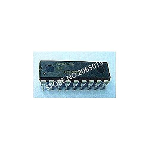 2PCS PIC16F716-I/P PIC16F716 DIP-28 IC