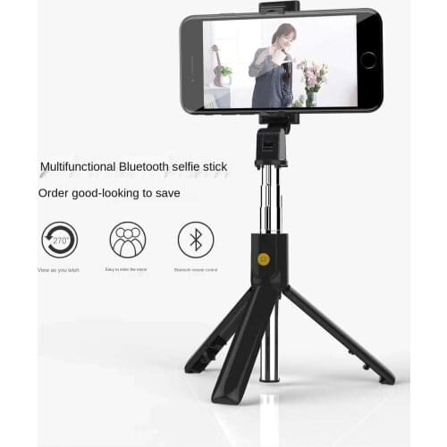 3 in 1 Wireless Selfie Stick Bluetooth 4.1 Foldable Handheld Monopod Shutter Remote Extendable Mini Tripod