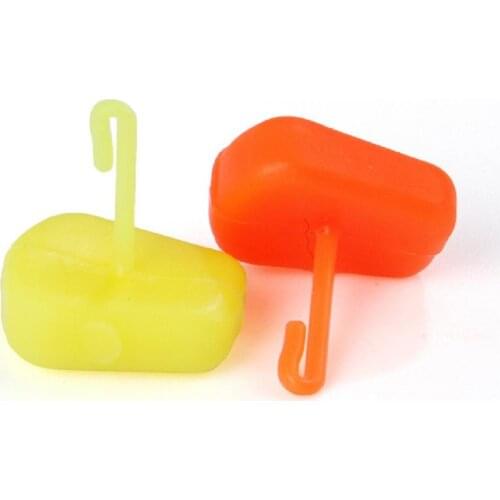 50Pcs Fishing Hair Rigs Outdoor Plastic Carp Fishing Hair Rigs Corn Lure Bait Hangers Hooks Fish Accessories