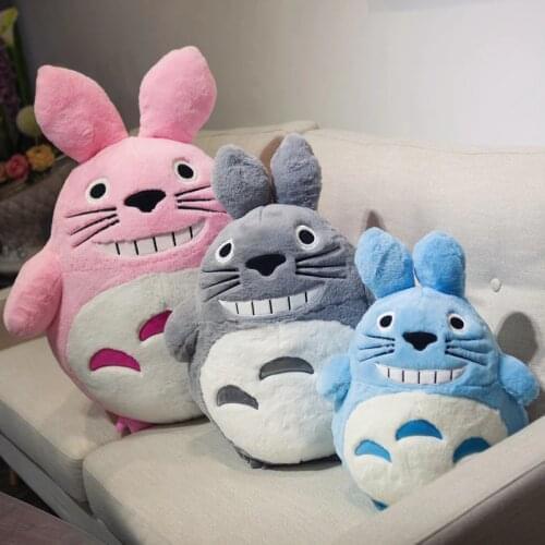 55/75CM Kawaii Japanese Style Famous Cartoon Cat Plush Animals Dolls Stuffed Plush Cat Toys Cushion High Quality Kids Gift
