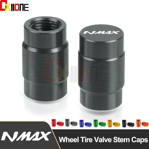 For Yamaha NMAX Motorcycle Aluminum Wheel Tire Valve Stem Caps N MAX N-MAX 125 155 2015 2016 2017 2018 2019 2020 Accessories