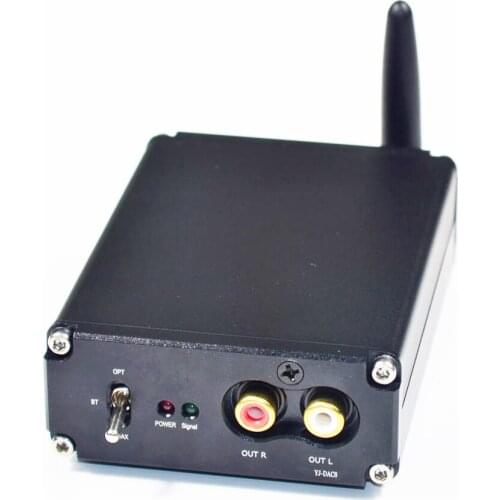 APTX QCC3008 Bluetooth Coaxial Optical DAC Decoder Audio ES9038Q2M 24bit DOP DSD64 Decoding Module JRC5532 Op Amp