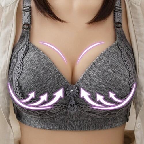 Women Large Size Bralette Thin Wire Free Seamless Lace Bras Comfort Underwear Push Up Lingerie Ladies Intimates Sports Bra