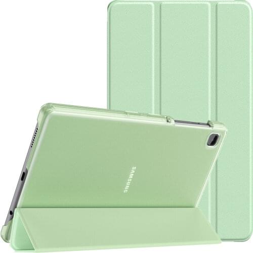 Case for Samsung Galaxy Tab A7 Lite 8.7" 2021,Smart Shell Stand Cover with Translucent Frosted PC Back Shell for Tab A7 Lite