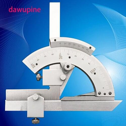 Dawupin Cursor Angle Ruler Multi-functional Angle Gauge Measuring Angle Ruler Inclinometer Measuring Tool Angle 0-320 Degrees