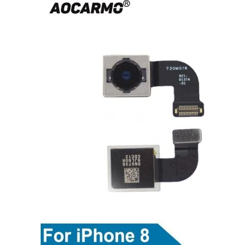 Aocarmo For iPhone 8 Back Rear Camera Module Big Camera Flex Cable