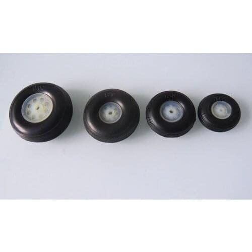 New goods Promotion high quality Super light Sponge PU wheel for RC ducted plane landing gear set 32mm 38mm 45mm 50mm