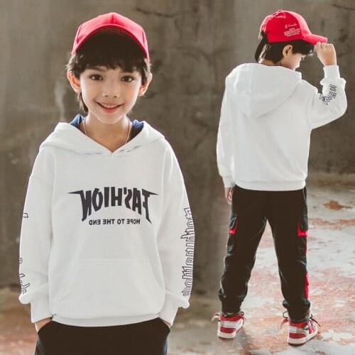 Red Spring Autumn Boys Sweatshirts Jacket Coat Kids Outwear Children Clothes Tops Teenager Sport Beach School High Quality