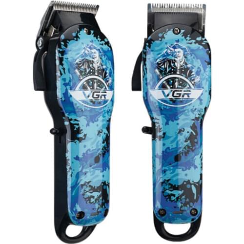 Professional rechargeable salon adjustable hair cutter hair trimmer electric hair clipper barber hair cutting machine