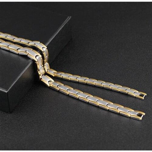 Fashion Trendy Magnetic Couple Bangles Bracelets For Women Titanium Steel Charm Men Bracelet Jewelry for Lovers