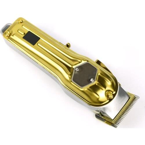 All-metal Professional Hair Clipper Electric Push Shear Cordless Hair Trimmer for Men Powerful Hair Cutting Machine