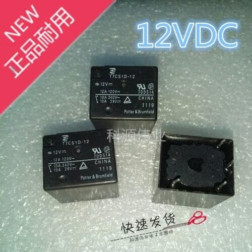 T7CS1D-12 12V Relay 12A 4-pin T7CS1D-12-12V