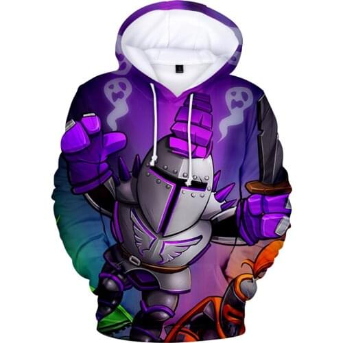 Hot Sale Knight Squad 2 3D Hoodie New Boys/girls Hoodies Sportswear Kids Tops Women/Men Clothes Anime Knight Squad Kids Clothes