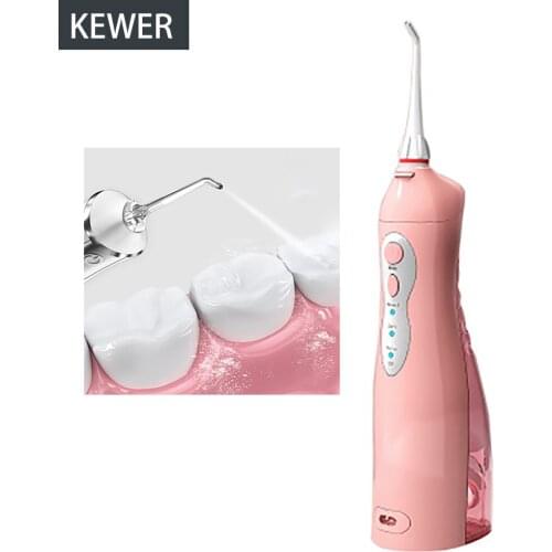 Ultrasound Oral Irrigator Portable Dental Water Jet Cleaning Teeth Three Gears To Adjust Water Pressure Mini USB Oral Irrigator