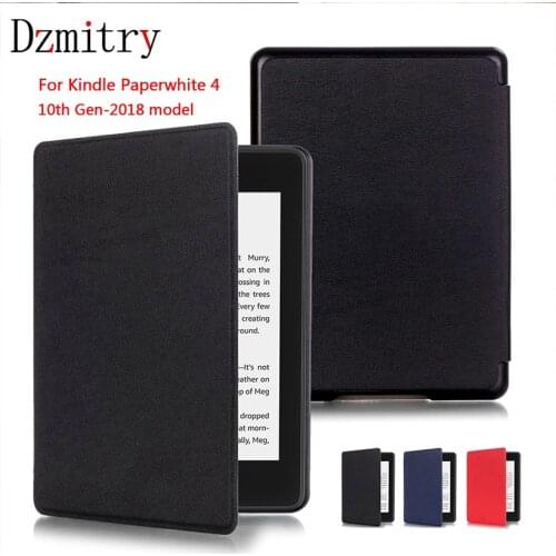 Smart Slim Magnetic E-book Folding Case for Kindle Paperwhite 4 Cover 2018 10 Generation Shell Ebook Protector Case