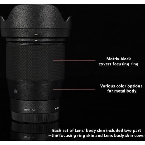 Sigma105F2.8 DG DN Lens Protective Film for Sigma 105mm F2.8 DG DN MACRO | Art Lens for Sony Mount Protector Cover Film Sticker