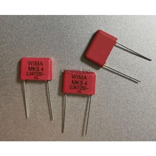 1pc WIMA 0.047uF/250V 5% MKS4 Film Capacitor Hi-Fi Audio 473J