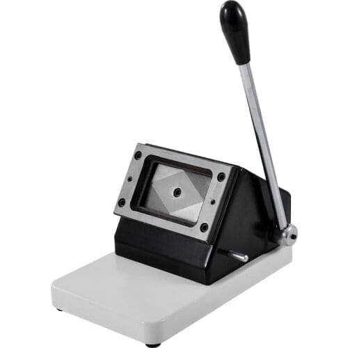 1PC Factory Customized Heavy Duty Die Cutter for Cutting Paper Card PVC Card Cutter Photo Die Cutter 86 * 54 MM rounded corne