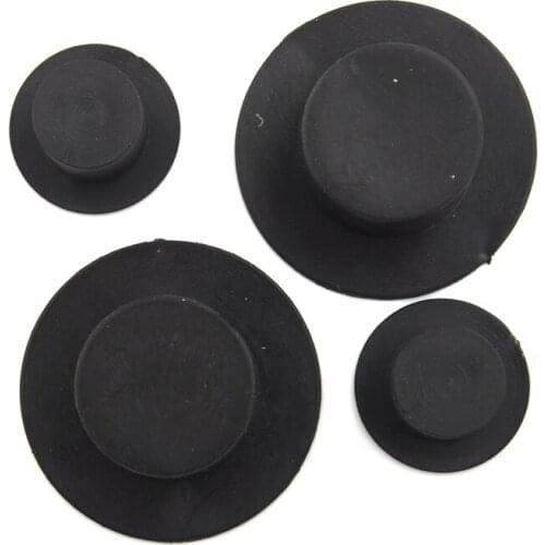 10 pcs/lot Cap The Mini Clown Hat Black Plastic Small Cap Doll Ornament DIY Accessories Craft Decoration