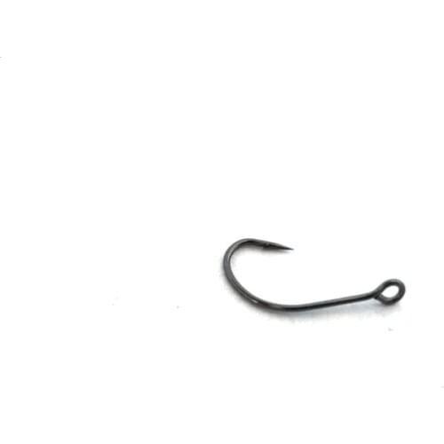 100Pcs Big eye horse mouth hook with barbed hook fishing accessories fishing gear hooks Luya sequin hook