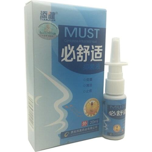 2pcs Health Care Chinese Herb Spray 20ml Nasal Cure Rhinitis Sinusitis Nose Spray Anti-snore Apparatus Make Nose Comfortable