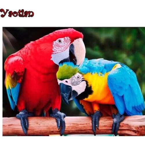 5D Diamond painting Animal Australian Parrot Full Square/Round Mosaic Kits Embroidery Cross stitch Resin Gift Home decor