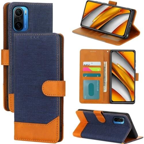 F3 Phone Protective Book Case For Xiaomi POCO F3 GT Holder Flip Wallet Satnd Coque Etui Cover On Mi Poco F3 Leather Case Hoesje