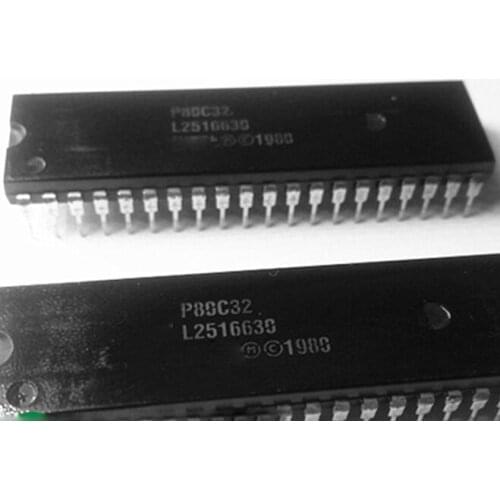 New 10Pcs P80C32 80C32 DIP-40 High quality
