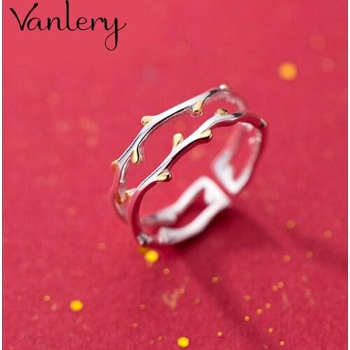New Arrivals Charming Branch Ring for Women Boho Knuckle Party Rings Gothic Punk Jewelry Gifts for Girls