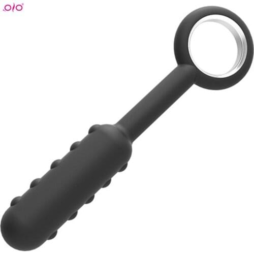 OLO 100% Safe Silicone Dildo Anal Plugs Butt Plug Unisex Sexy Stopper Adult Sex Toys for Men/Women Trainer Massager