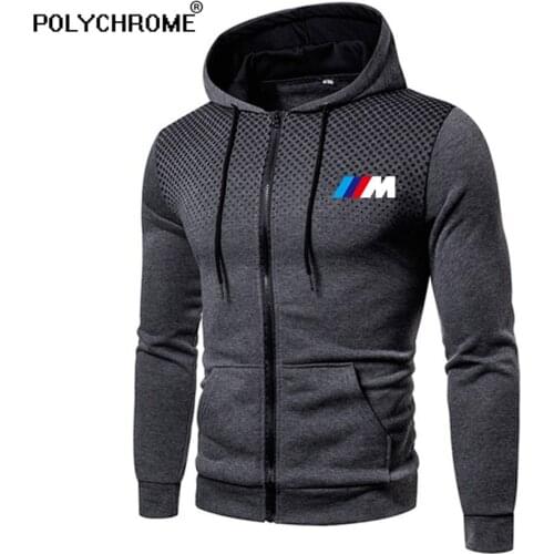 POLYCHROME Men's Zip Hoodies