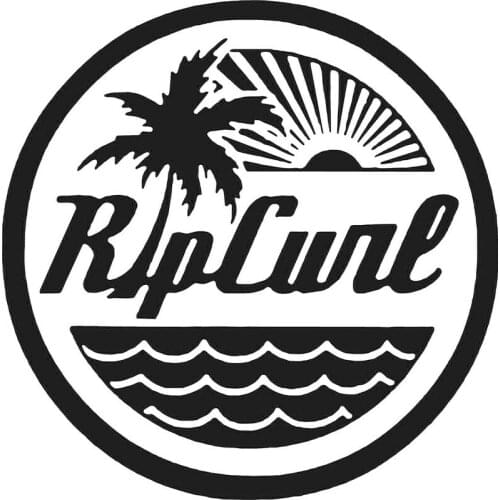 Ripcurl V Aloha Vinyl Decal Sticker Surfing Car Van Laptop Window JDM A4 Q3 Auto Decoration