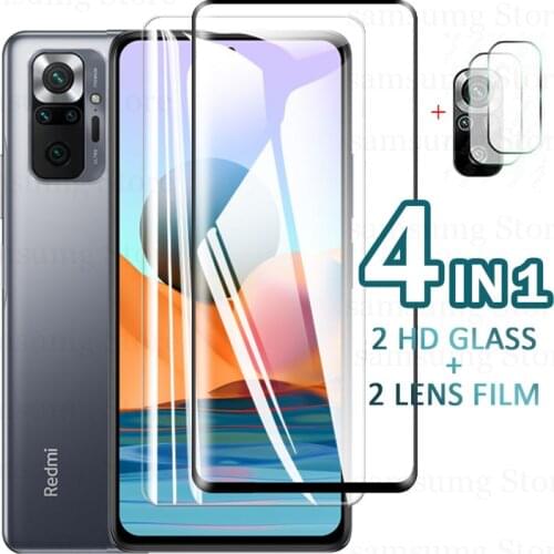 On Redmi Note 10 Pro Max 10s 9 T 8t 8 Case Glass for Xiaomi Mi X3 Nfc F3 10i 10t Screen Protector for Redmi 9c Nfc 9a Note10 Pro