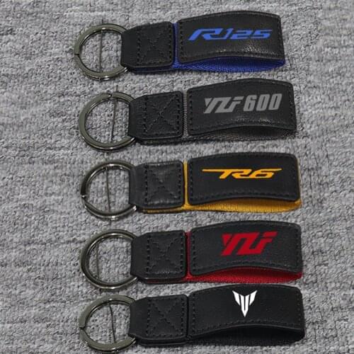 3D Key Holder Chain Collection Keychain For YAMAHA YZF R125 R6S CANADA VERSIONE YZF600 YZFR1 R6 R3 R25 R15 MT09 MT10 MT01 MT125
