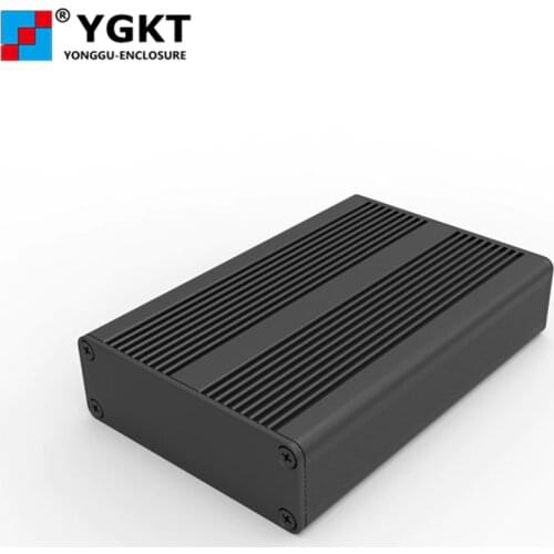 Aluminum enclosure supply for PCB instrument box case 55*19-80mm (WxH-D)