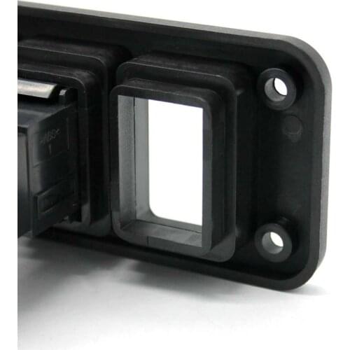 Car 4 Gang Fog DRL Light Switches Control Panel with White Light