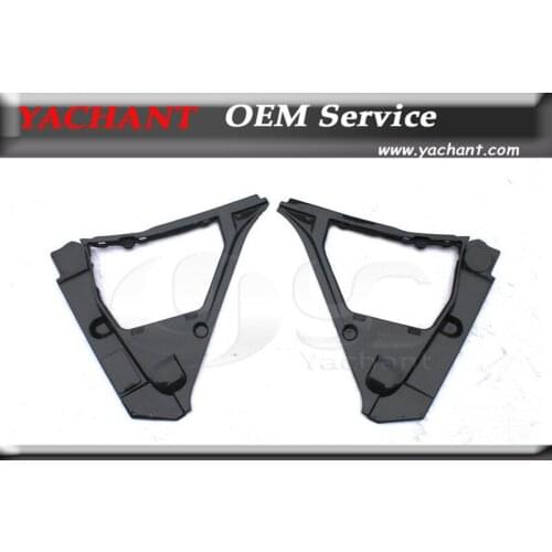 Car-Styling Carbon Fiber Interior Trim Cover 3 Pcs Fit For 2008-2013 R35 GTR USDM Brake Fuild & Battery Surround Cover