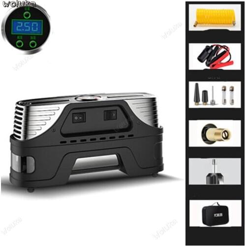 Car air pump double cylinder tire electric car portable car high pressure plus pump car double 30 cylinder CD50 Q04